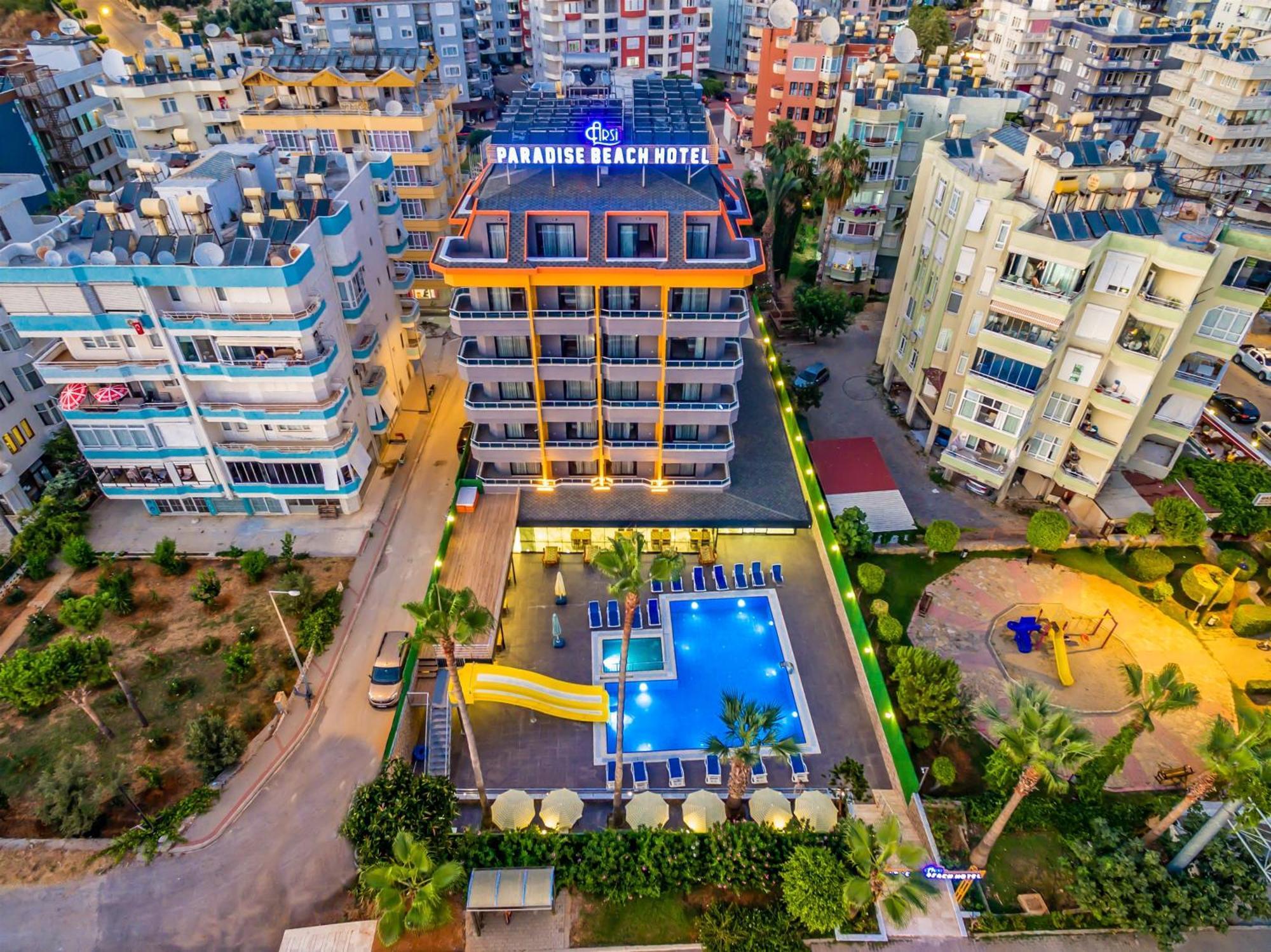 Arsi Paradise Beach Hotel Alanya Exterior photo